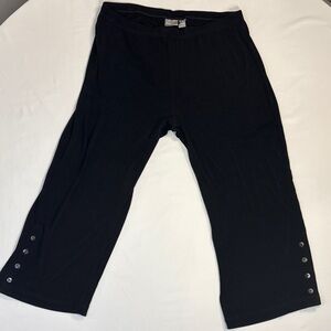 Elegant Black Straight Leg Pants